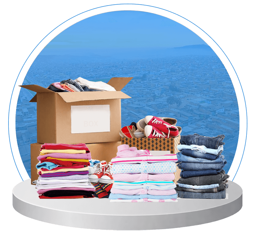 Dona y recicla Ropa y calzado