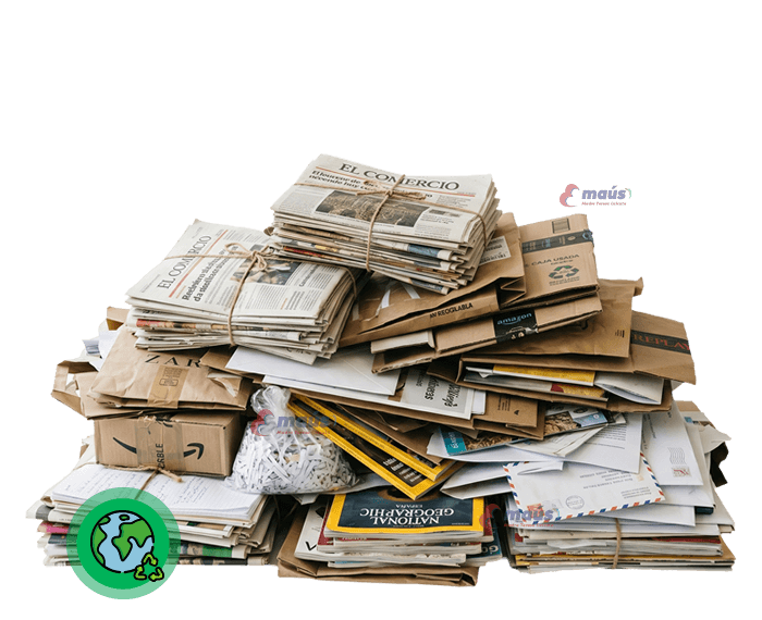 Donación de papel en desuso