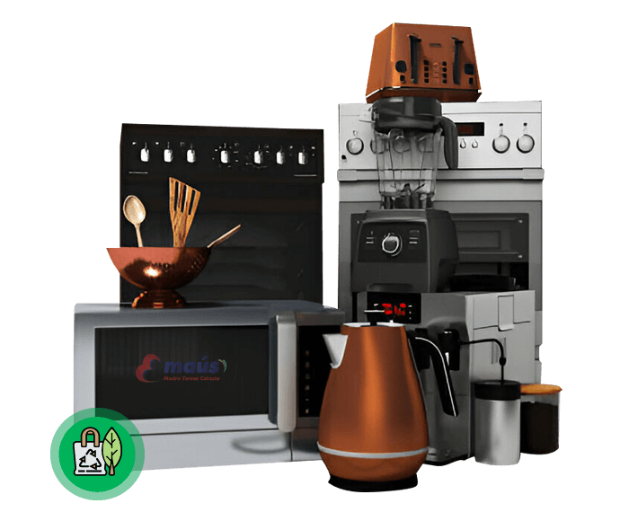 Dona cartón en desuso