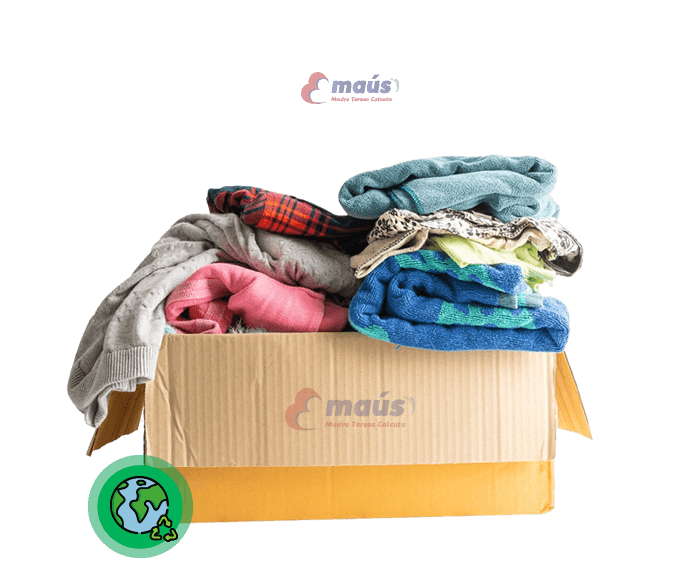 Donacion de ropa en desuso