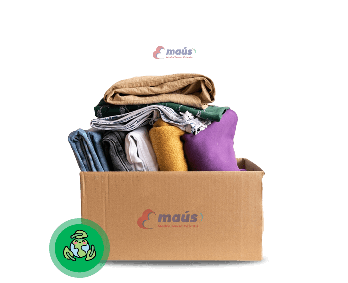 Donacion de ropa en desuso