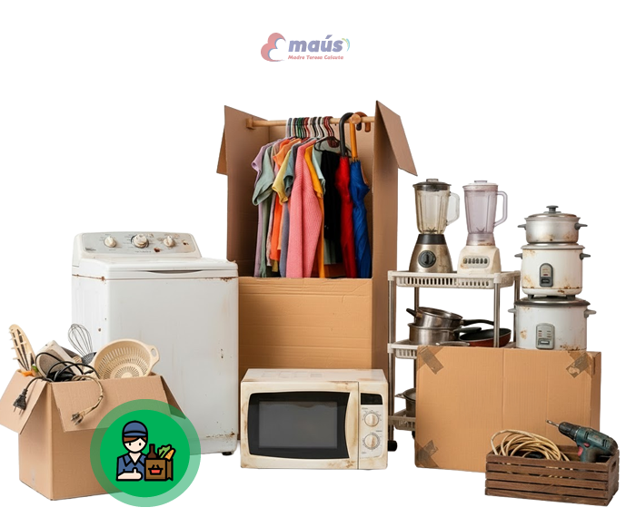 Donacion de ropa en desuso