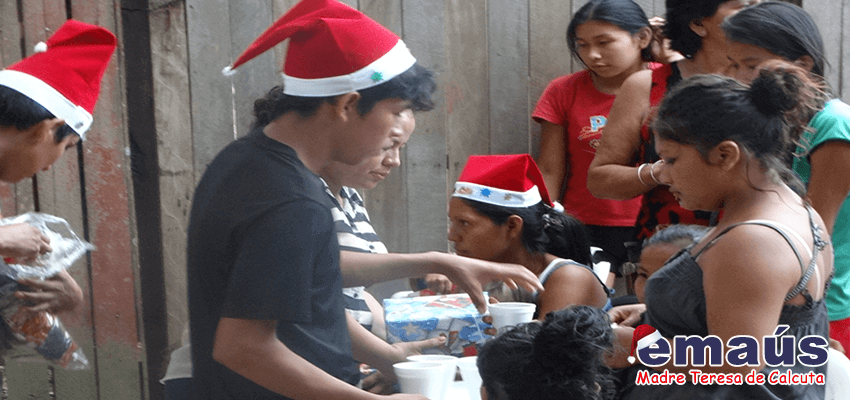 Emaús Madre teresa de Calcuta Navidad Ucayali